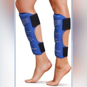 Shin Splint Ice Packs Hot And Cold Therapy Wrap- Freezable &
Microwaveable